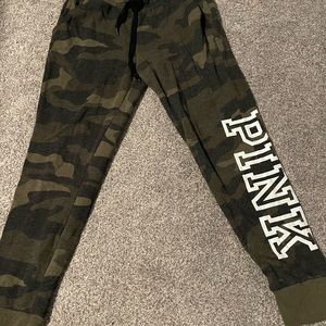VS Pink camp joggers. GUC.